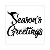 Frohe Festtage Gummistempel (Prägung)