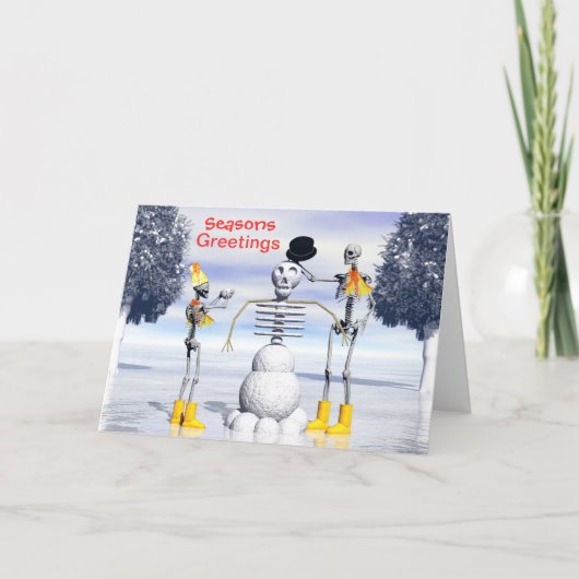 Frohe Festtage-Karte Feiertagskarte (Vorderseite)