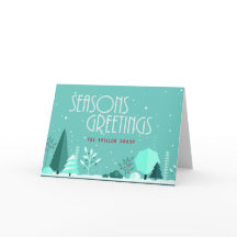 Frohe Festtage-Karte für Unternehmen