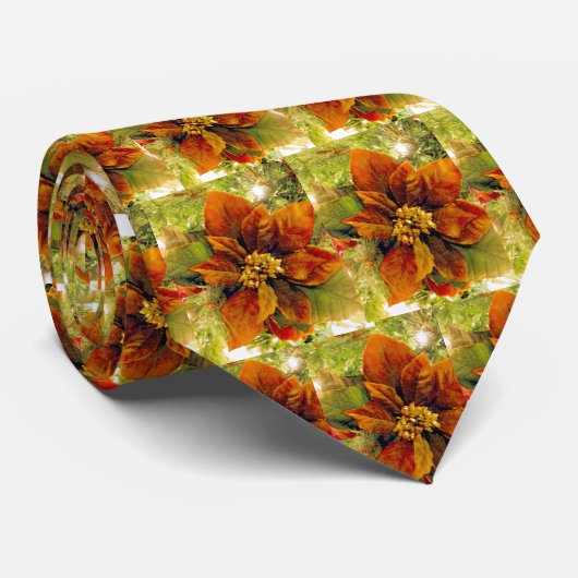 Frohe Festtage_ Krawatte (Gerollt)