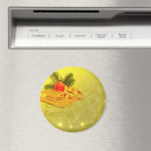 Frohe Festtage Magnet (In Situ (Geschirrspüler))