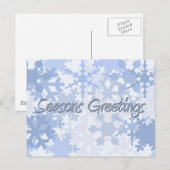 Frohe Festtage Postkarte (Vorne/Hinten)