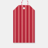 Frohe Festtage Red White Weihnachtsfeiertag Geschenkanhänger (Rückseite)