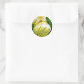 Frohe Festtage_ Runder Aufkleber (Tasche)