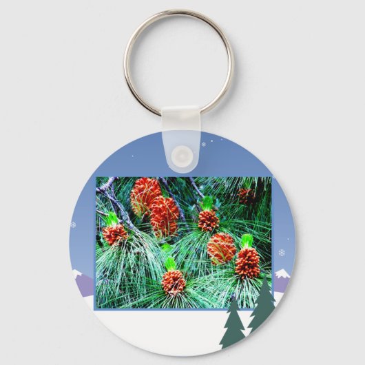 Frohe Festtage_ Schlüsselanhänger (Vorderseite)