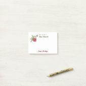 Frohe Festtage vom Schreibtisch des Aufklebers Post-it Klebezettel (Auf Schreibtisch)