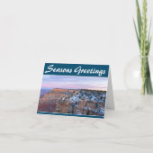 Frohe Festtage Vorlage Personalisierter Karte (Vorderseite)