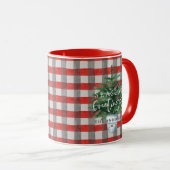 Frohe Festtage Weihnachtsgeschenk Tasse (VorderseiteRechts)