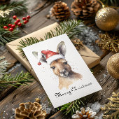 Frohe Festtage, Weihnachtskänguru individuell