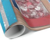 Frohe Festtage Wrapping Paper Geschenkpapier (Rolleneckpunkt)