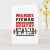 Frohe Fitmas Karte (Gelbe Blume)