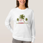 Frohe Florida-Weihnachten T-Shirt (Vorderseite)