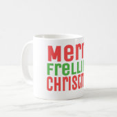 Frohe Frelling Weihnachten! Kaffeetasse (Vorderseite Links)