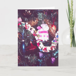 "Frohe, frohe Weihnachten!" Feiertagskarte