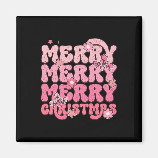 Frohe frohe Weihnachtsfeier Magnet (Vorne)