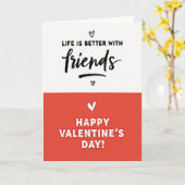 Frohe Galentines Day Karte (Gelbe Blume)