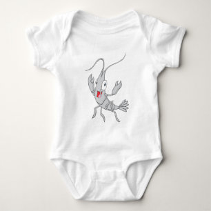 Frohe Garnele Baby Strampler