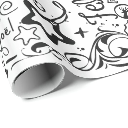 Frohe Geschenkpapier (Rolleneckpunkt)