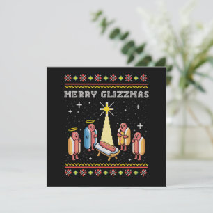 Frohe Glizzmas hässliches Weihnachten Hot Dog Xmas