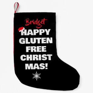 Frohe glutenfreie Weihnachten  Kleiner Weihnachtsstrumpf
