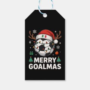 Frohe Goalmas Italien - Lustiger Fußball-Weihnacht Geschenkanhänger