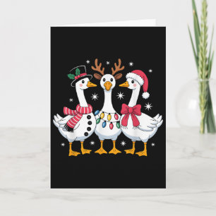 Frohe Goosemas Weihnachten Dummer Gans Weihnachtsb Karte