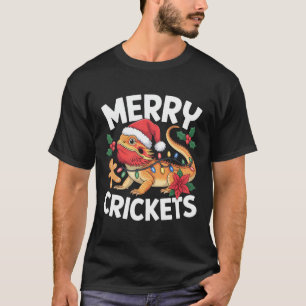 Frohe Grillen! Barted Dragon Christmas Puff T-Shirt