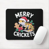 Frohe Grillen! Leopard Gecko Christmas Pun Mousepad (Mit Mouse)