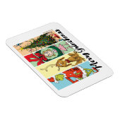 Frohe Grinch-Weihnachten Collage Magnet (Rechte Seite)