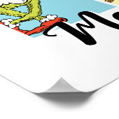 Frohe Grinchmas-Feiertagskollage Poster (Ecke)