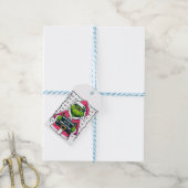 💚 Frohe Grinchmas Geschenkanhänger (Mit Garn)