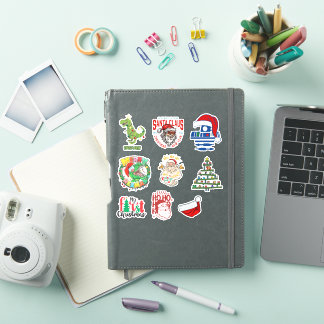 💚 Frohe Grinchmas | Lustiges Weihnachts-T-Shirt | Aufkleber