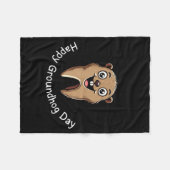 Frohe Groundhog-Tag Zahnärztliche Vibes Süße Phils Fleecedecke (Vorderseite (Horizontal))