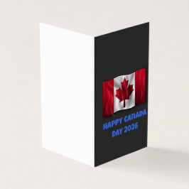 Frohe Grüße zum Canada Day Grußkarte