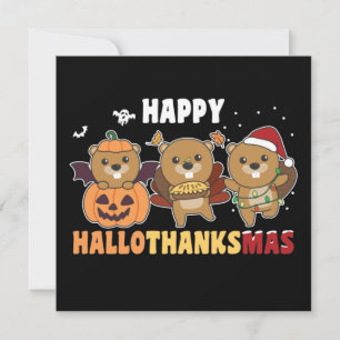 Frohe Hallothanksmas Bieber Weihnachten Bieber Ein Einladung