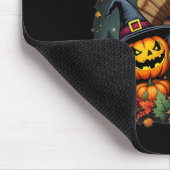 Frohe Hallothanksmas Erntedankfest Halloween Frohe Mousepad (Ecke)