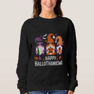 Frohe Hallothanksmas Gnome Liebhaber Frohe Weihnac Sweatshirt