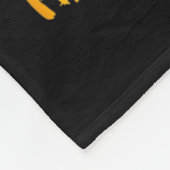 Frohe Hallothanksmas Halloween-Erntedank Fleecedecke (Ecke)