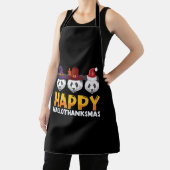Frohe Hallothanksmas Halloween Erntedank Merry Schürze (InSitu)