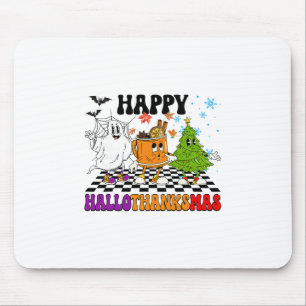 Frohe Hallothanksmas Halloween Erntedankfest Chris Mousepad
