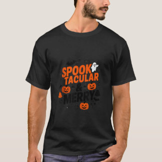 Frohe Hallothanksmas Halloween Gruselspektakel fro T-Shirt