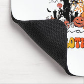 Frohe Hallothanksmas Türkei Erntedank Halloween Mousepad (Ecke)