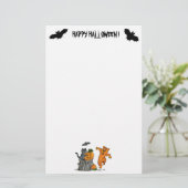 Frohe Halloween! 5 Briefpapier (Stehend Vorderseite)