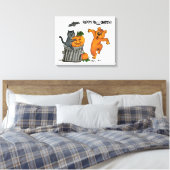 Frohe Halloween! 5 Leinwanddruck (Insitu (Schlafzimmer))
