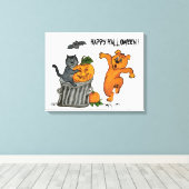 Frohe Halloween! 5 Leinwanddruck (Insitu (Holzboden))