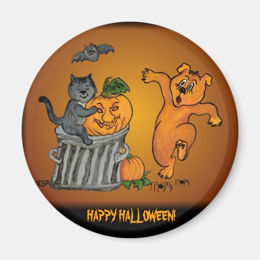 Frohe Halloween! 5 Magnet (Vorne)