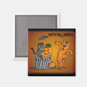 Frohe Halloween! 5 Magnet (Vorderseite/Rückseite)