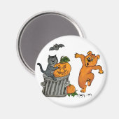 Frohe Halloween! 5 Magnet (Vorderseite/Rückseite)