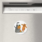 Frohe Halloween! 5 Magnet (In Situ (Geschirrspüler))