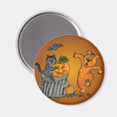 Frohe Halloween! 5 Magnet (Vorderseite/Rückseite)